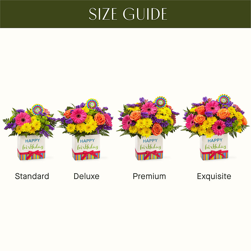 Birthday Brights Bouquet – MCKNIGHT'S FLOWERSHOPPE INC., Peterborough ON