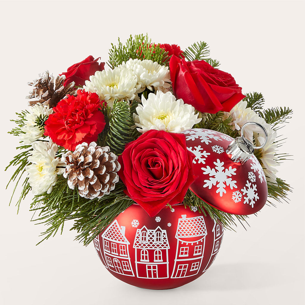 Christmas Village Ornament – MCKNIGHT'S FLOWERSHOPPE INC., Peterborough ON