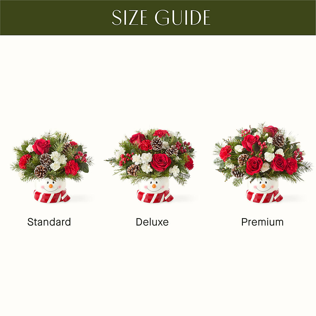 Jolly Snowman Bouquet – MCKNIGHT'S FLOWERSHOPPE INC., Peterborough ON