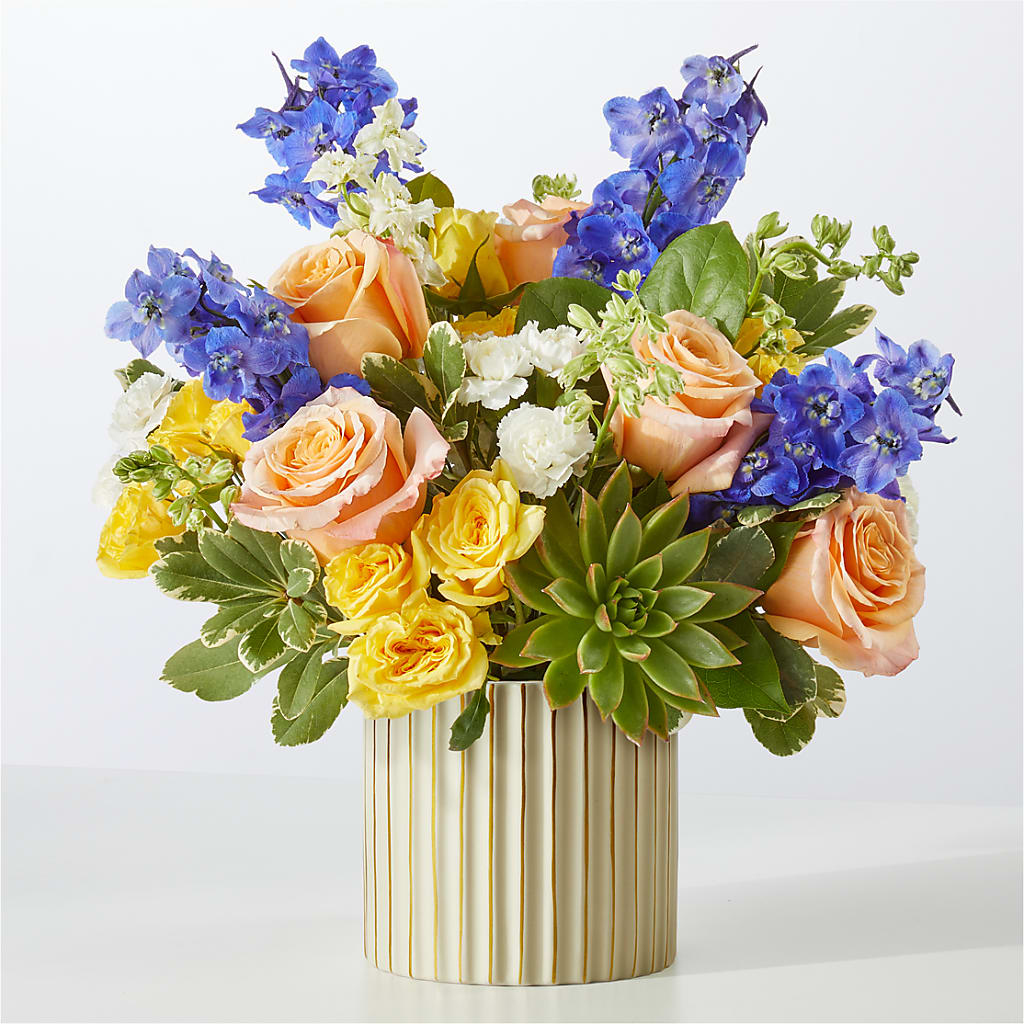 Cobalt Reverie Bouquet – MCKNIGHT'S FLOWERSHOPPE INC., Peterborough ON