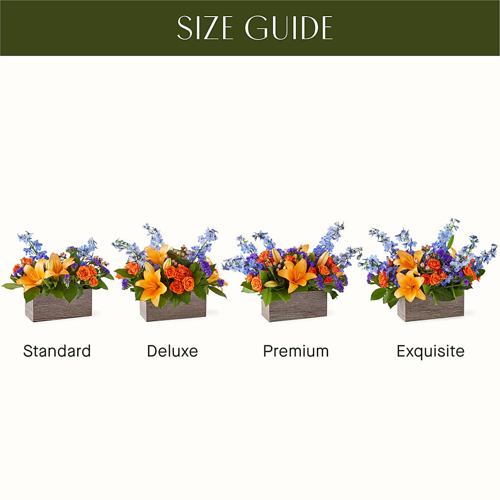 Radiant Citrus Box Bouquet – MCKNIGHT'S FLOWERSHOPPE INC., Peterborough ON