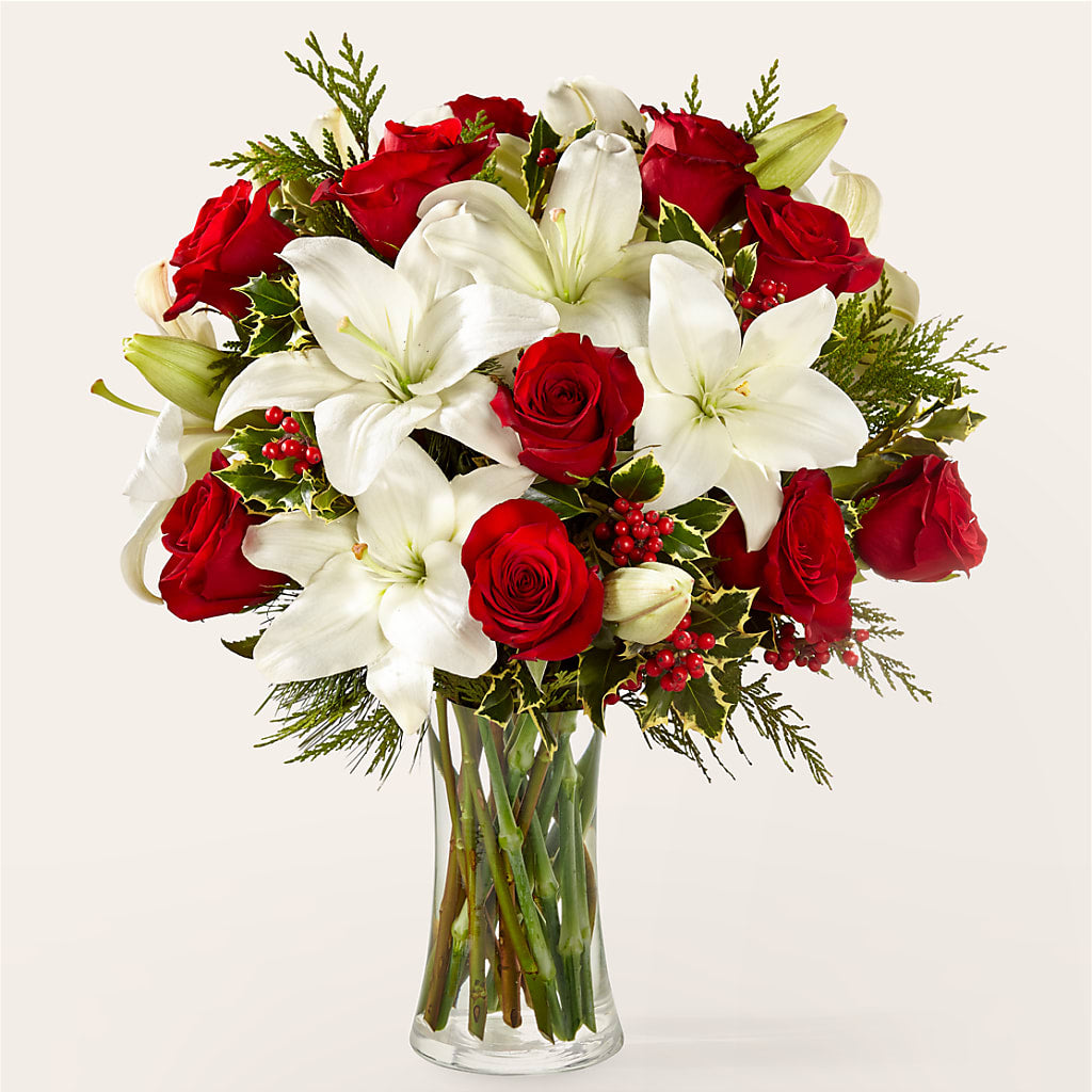 Sparkling Snowflakes Bouquet – MCKNIGHT'S FLOWERSHOPPE INC., Peterborough ON