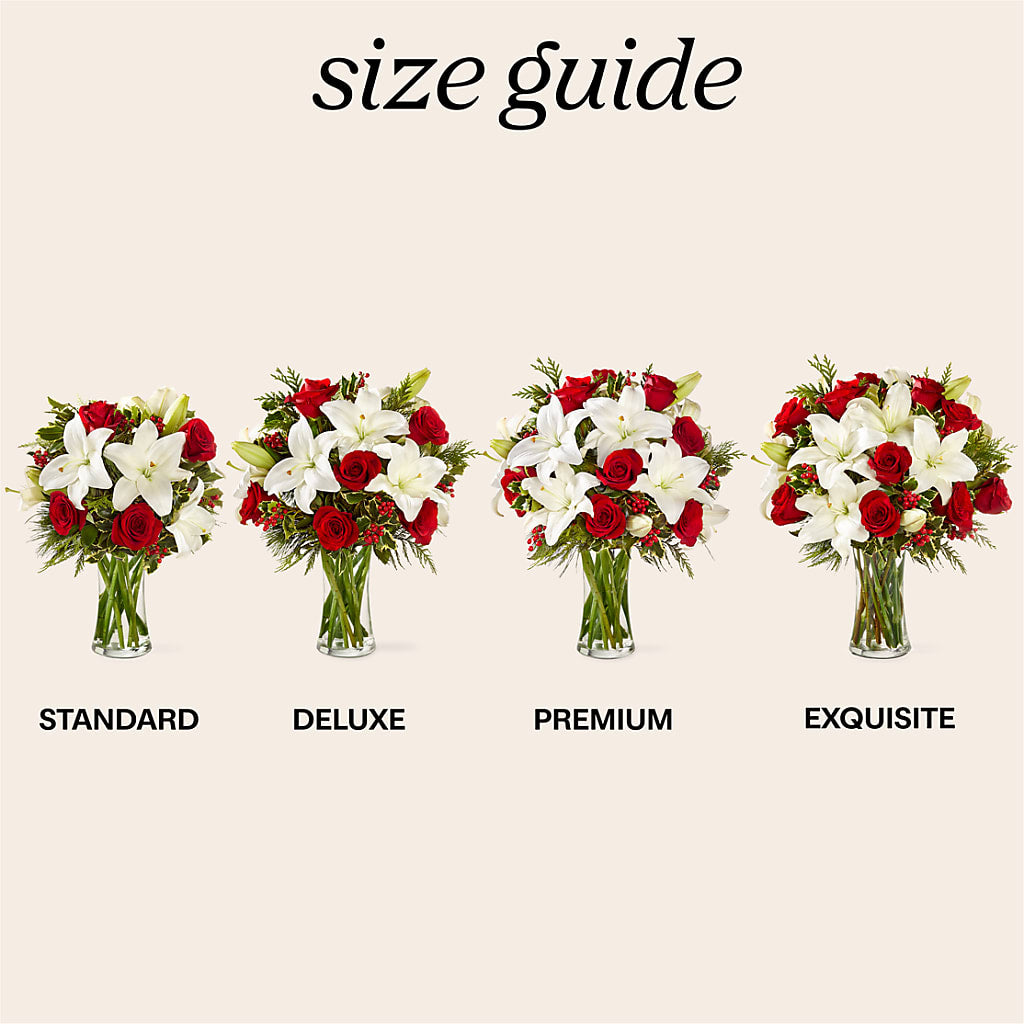 Sparkling Snowflakes Bouquet – MCKNIGHT'S FLOWERSHOPPE INC., Peterborough ON