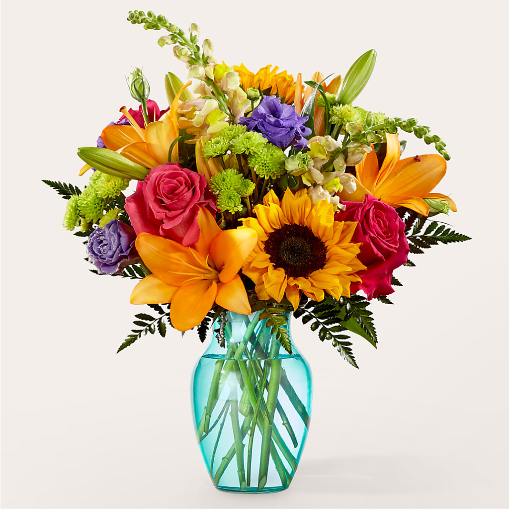 Double Rainbow Bouquet – MCKNIGHT'S FLOWERSHOPPE INC., Peterborough ON