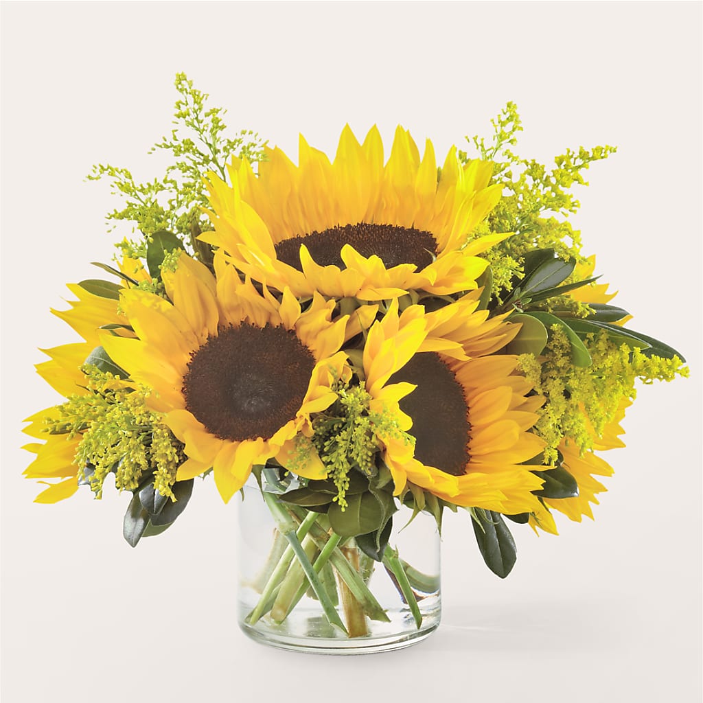Beaming Sunflower Bouquet – MCKNIGHT'S FLOWERSHOPPE INC., Peterborough ON