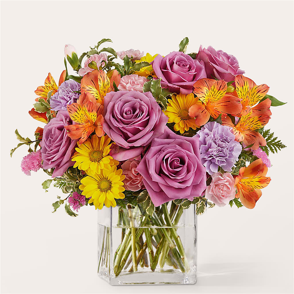 Shades of Happiness Bouquet – MCKNIGHT'S FLOWERSHOPPE INC., Peterborough ON