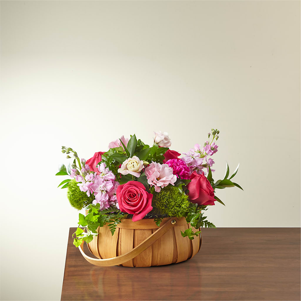 Radiance in Bloom Basket – MCKNIGHT'S FLOWERSHOPPE INC., Peterborough ON