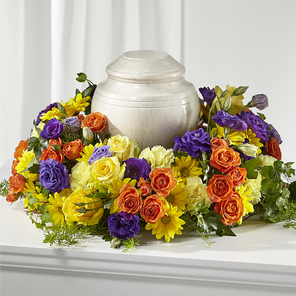 Blossoms of Remembrance Cremation Adornment – MCKNIGHT'S FLOWERSHOPPE INC., Peterborough ON