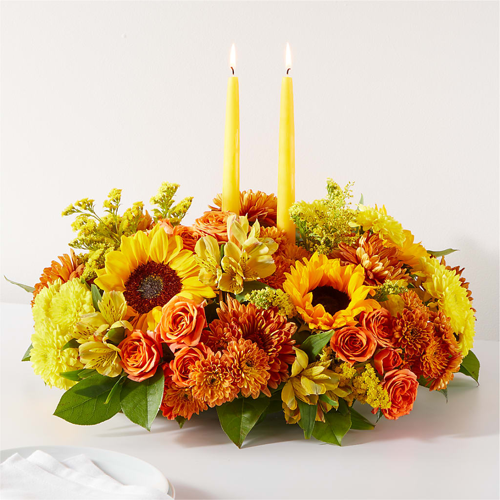Autumn Harmony Centerpiece – MCKNIGHT'S FLOWERSHOPPE INC., Peterborough ON