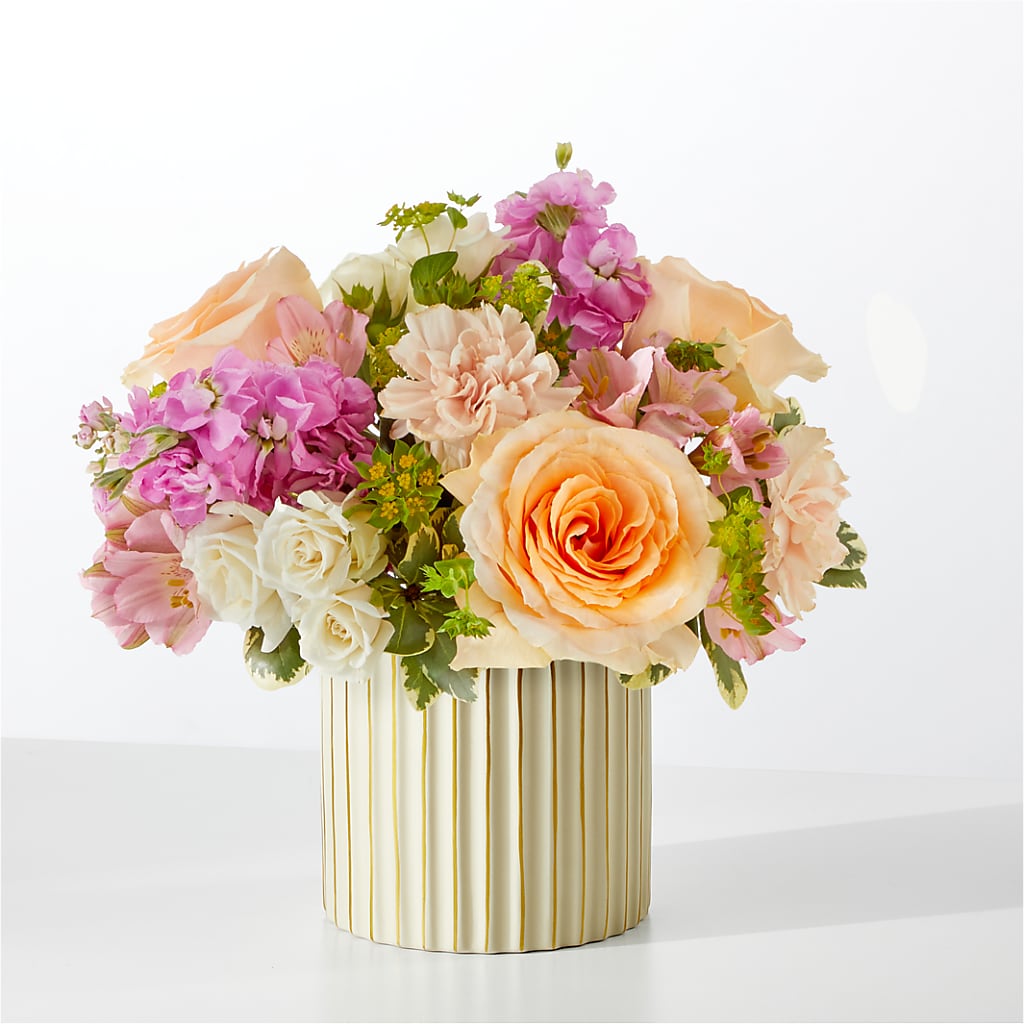 Paradise Bouquet with Ivory Vase – MCKNIGHT'S FLOWERSHOPPE INC., Peterborough ON