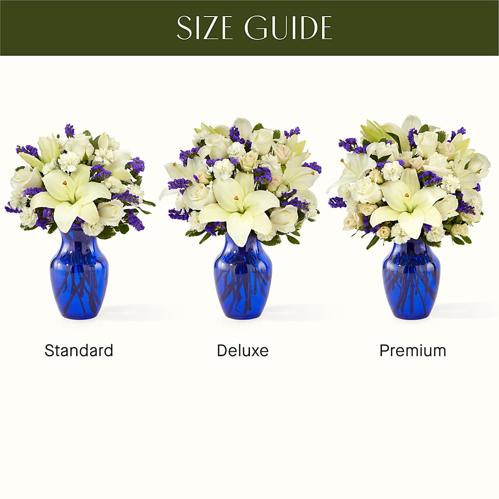 Sapphire Rush Bouquet – MCKNIGHT'S FLOWERSHOPPE INC., Peterborough ON