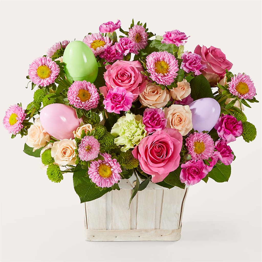 Get Eggcited Basket – MCKNIGHT'S FLOWERSHOPPE INC., Peterborough ON