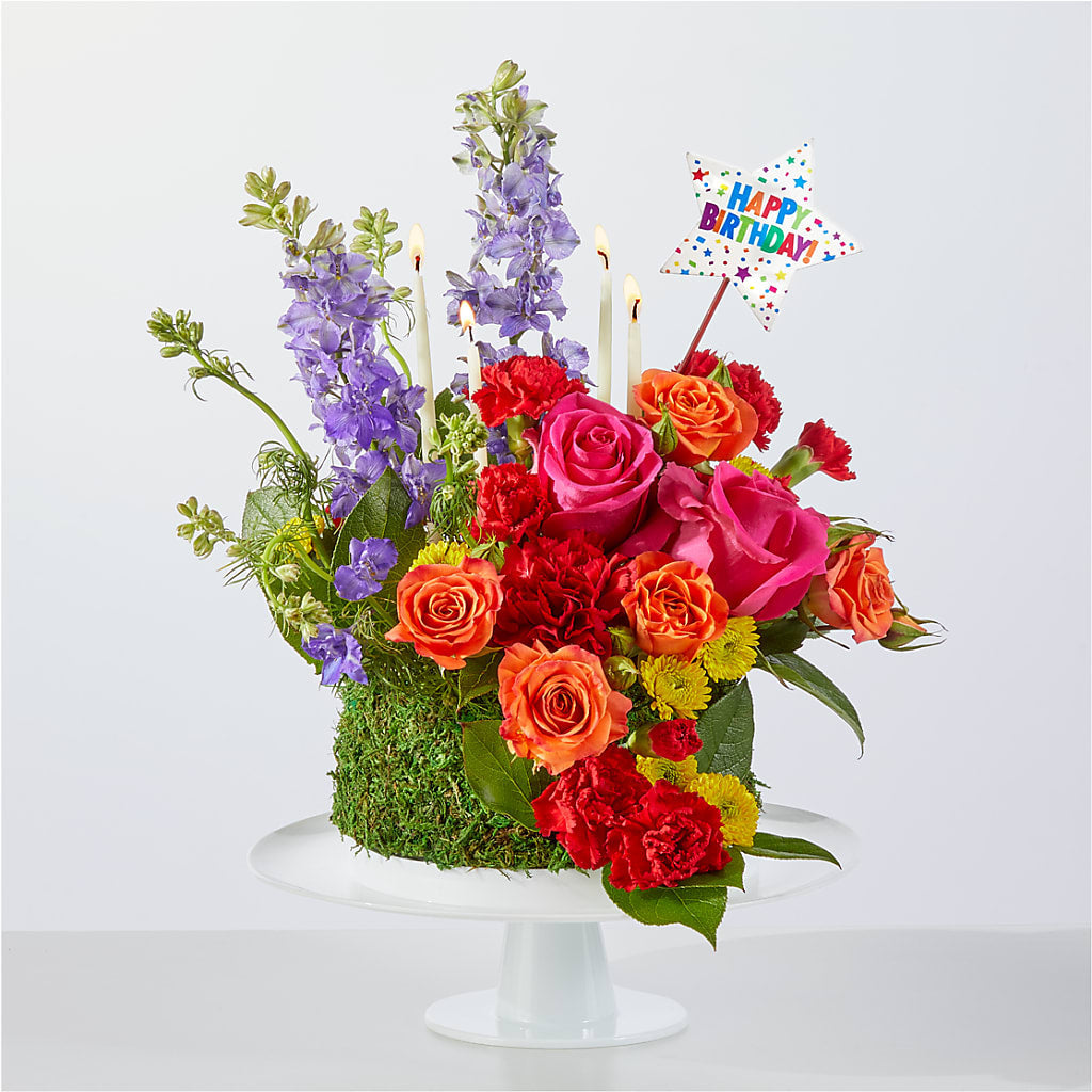 Best Year Yet Floral Cake – MCKNIGHT'S FLOWERSHOPPE INC., Peterborough ON