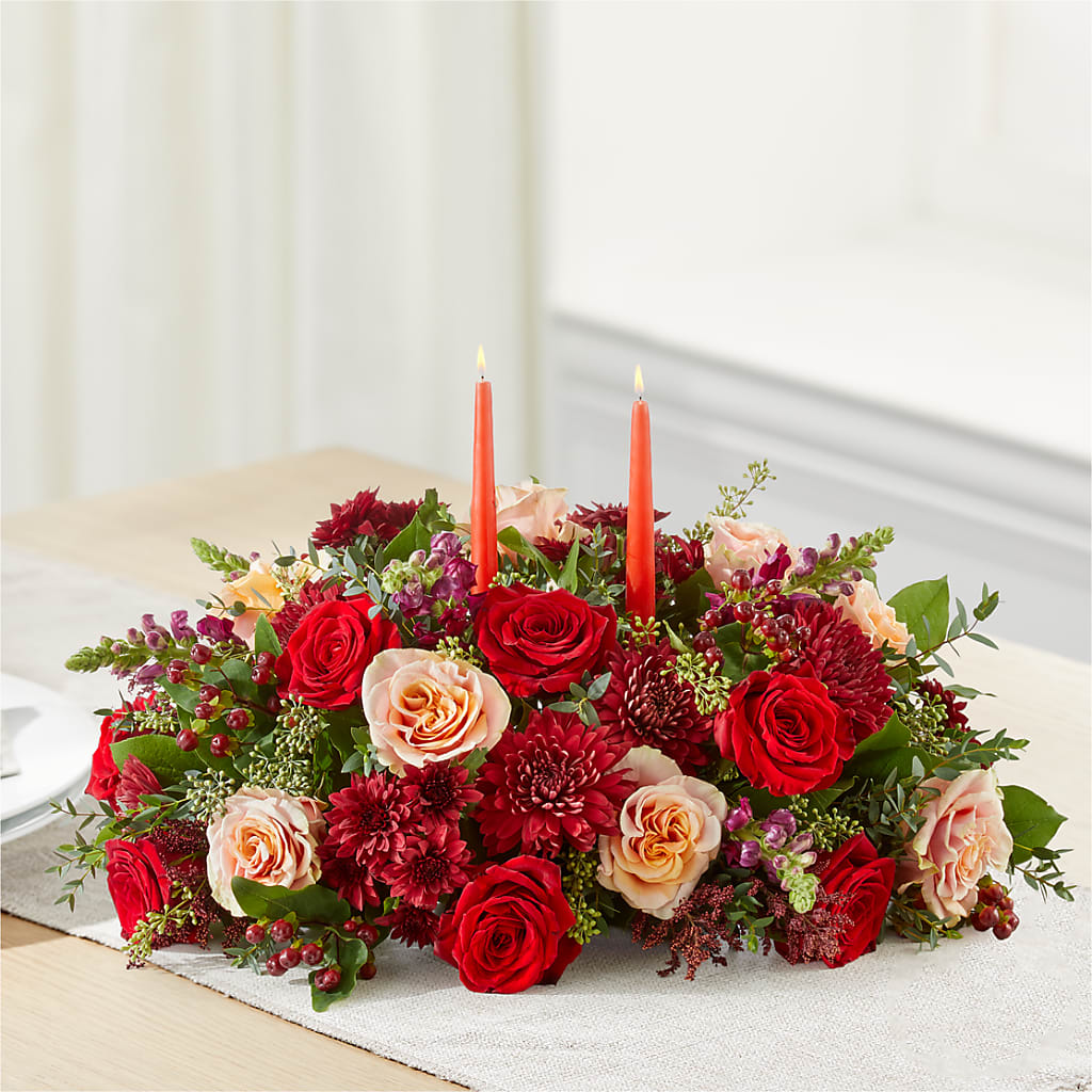Most Thankful Centerpiece – MCKNIGHT'S FLOWERSHOPPE INC., Peterborough ON