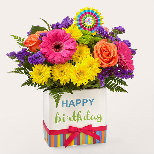 Birthday Brights Bouquet – MCKNIGHT'S FLOWERSHOPPE INC., Peterborough ON