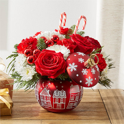 Cheer in the Air Ornament – MCKNIGHT'S FLOWERSHOPPE INC., Peterborough ON