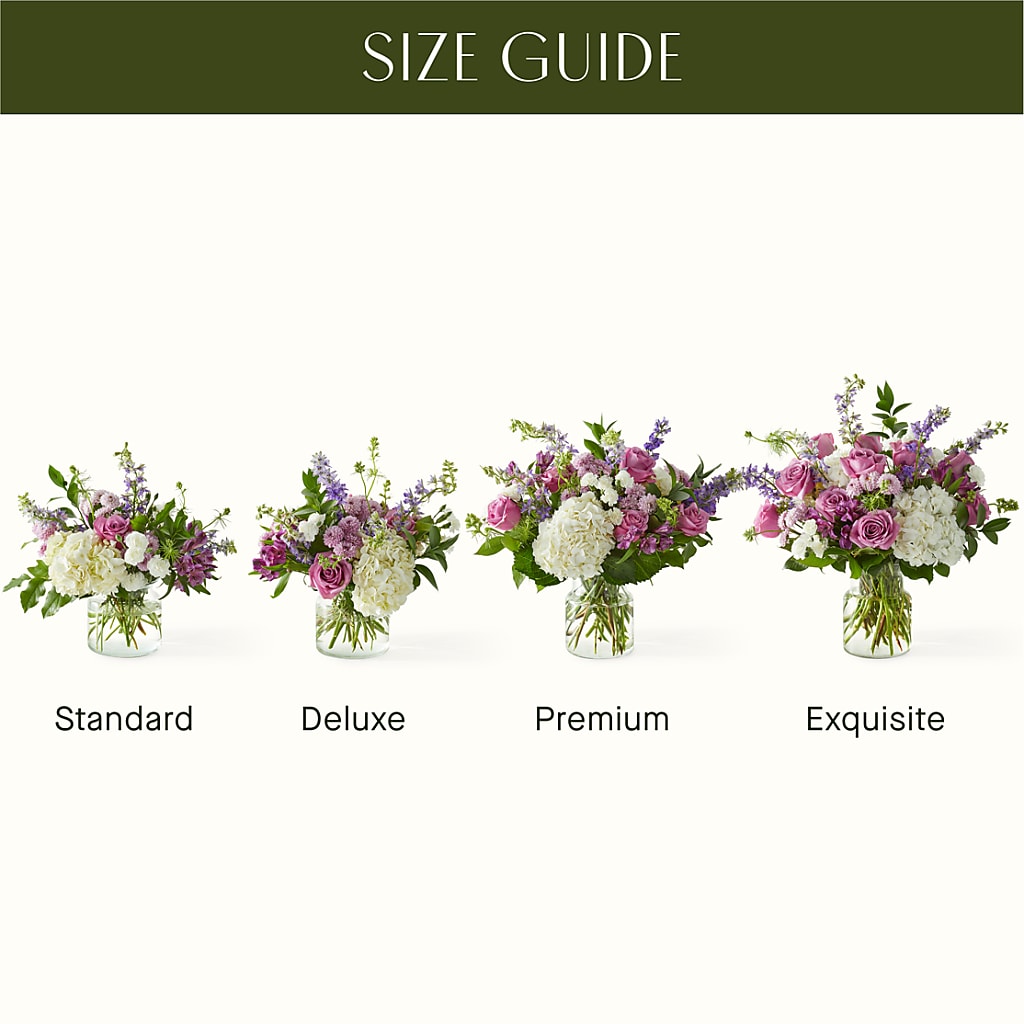 Violet Caress Bouquet – MCKNIGHT'S FLOWERSHOPPE INC., Peterborough ON