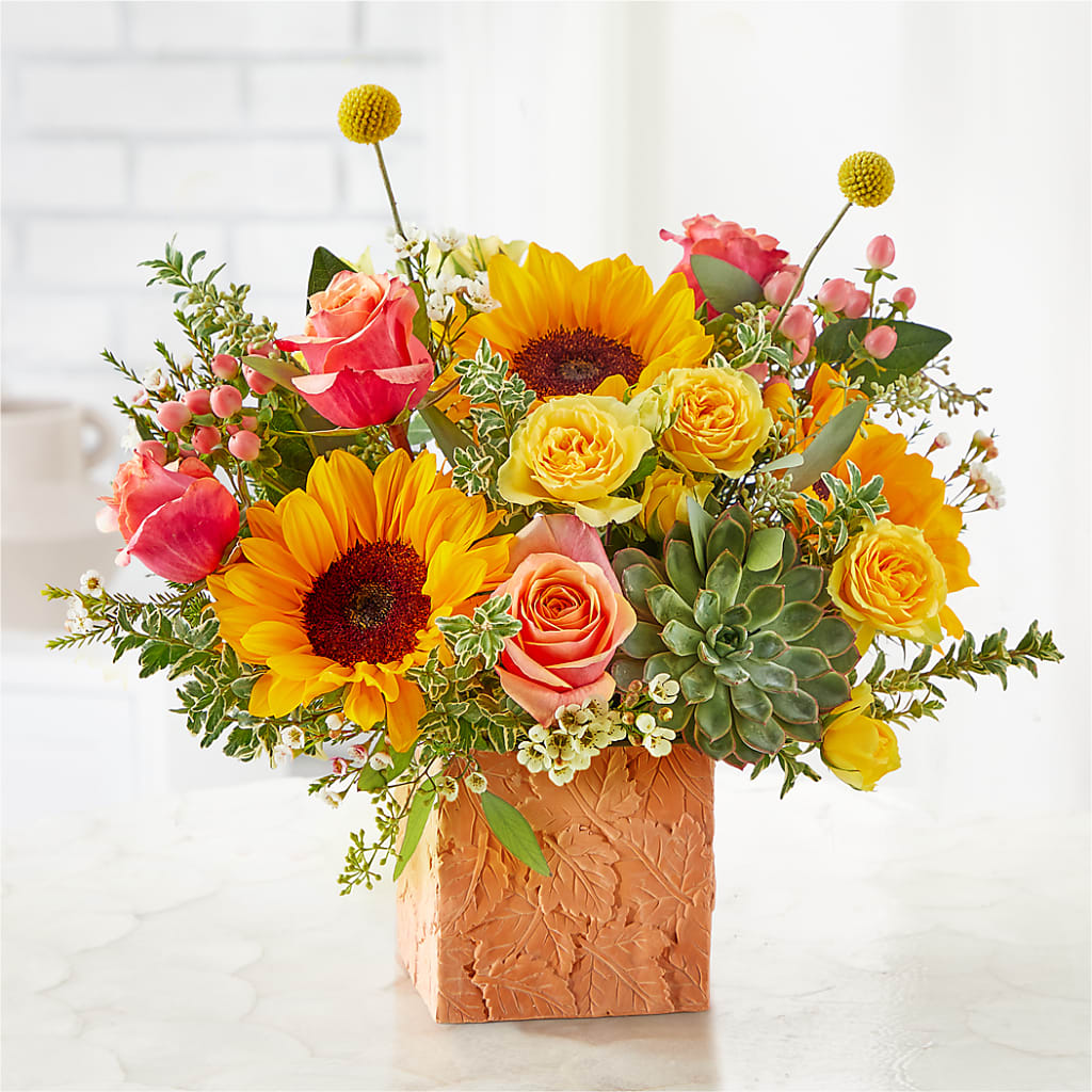 Sunflower Season Bouquet – MCKNIGHT'S FLOWERSHOPPE INC., Peterborough ON