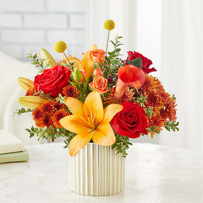 Scarlet Skies Bouquet – MCKNIGHT'S FLOWERSHOPPE INC., Peterborough ON