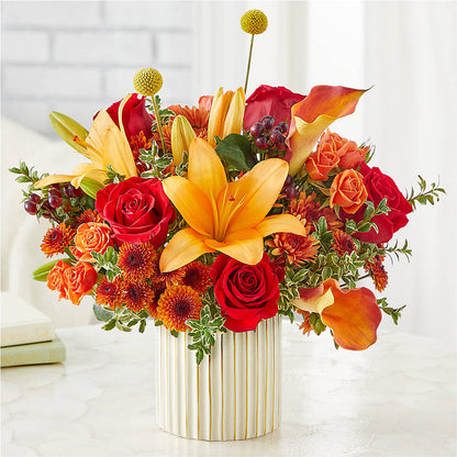 Scarlet Skies Bouquet – MCKNIGHT'S FLOWERSHOPPE INC., Peterborough ON