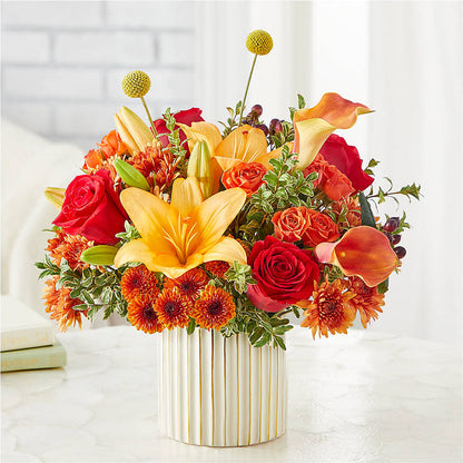 Scarlet Skies Bouquet – MCKNIGHT'S FLOWERSHOPPE INC., Peterborough ON
