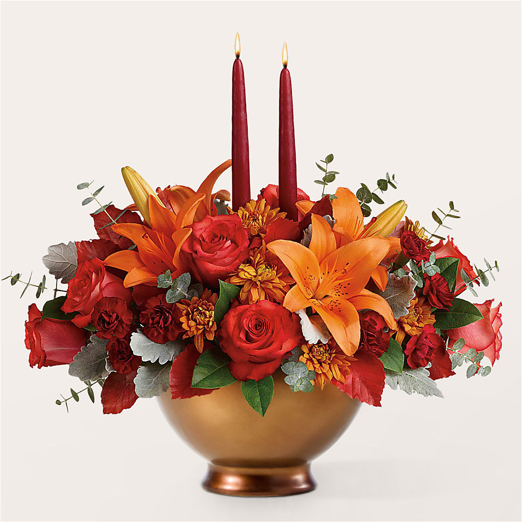 Fruits of Fall Centerpiece – MCKNIGHT'S FLOWERSHOPPE INC., Peterborough ON