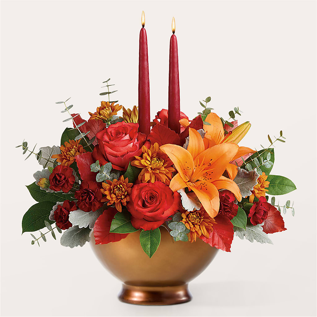 Fruits of Fall Centerpiece – MCKNIGHT'S FLOWERSHOPPE INC., Peterborough ON