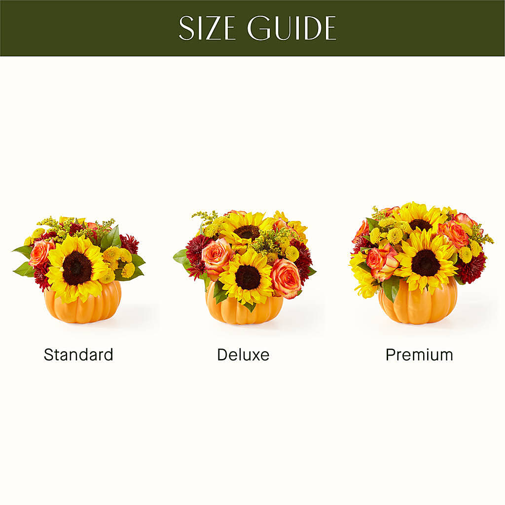 Golden Gourd Pumpkin Bouquet – MCKNIGHT'S FLOWERSHOPPE INC., Peterborough ON