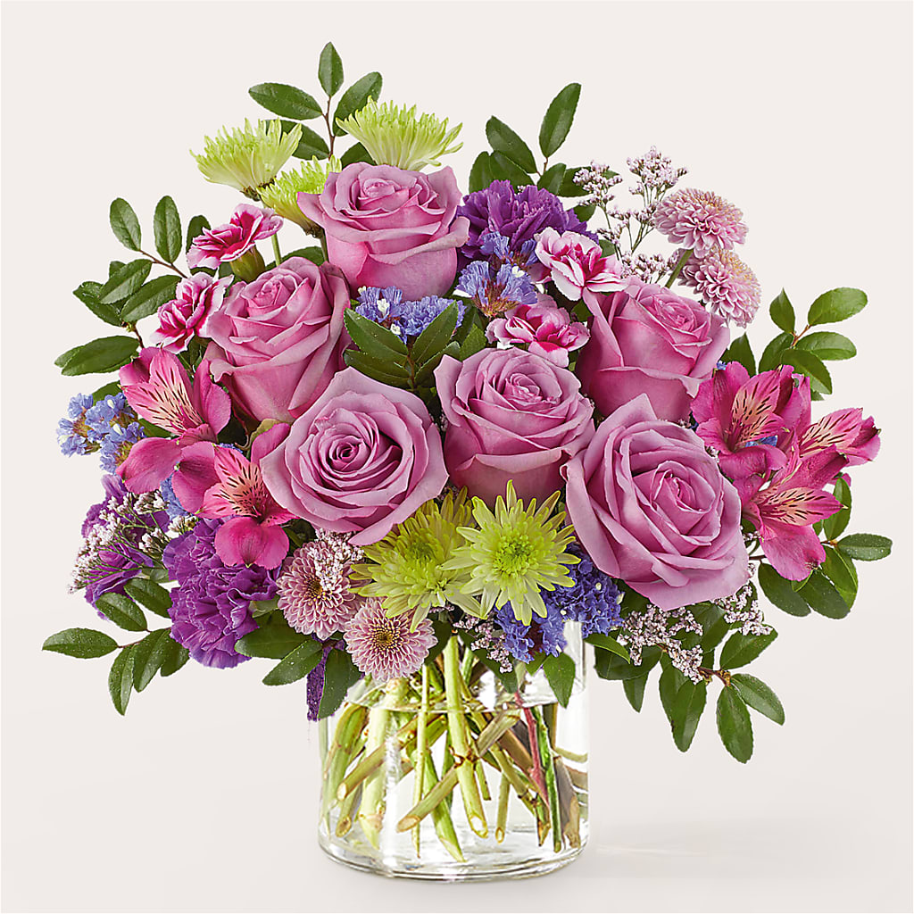Glass Half Full Bouquet – MCKNIGHT'S FLOWERSHOPPE INC., Peterborough ON