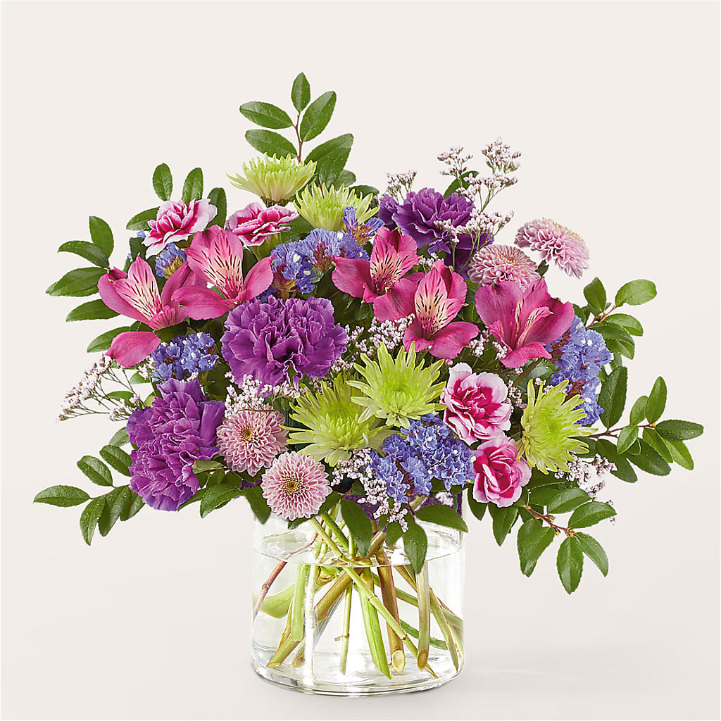 Glass Half Full Bouquet – MCKNIGHT'S FLOWERSHOPPE INC., Peterborough ON