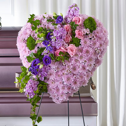 Treasured Love Standing Heart – MCKNIGHT'S FLOWERSHOPPE INC., Peterborough ON