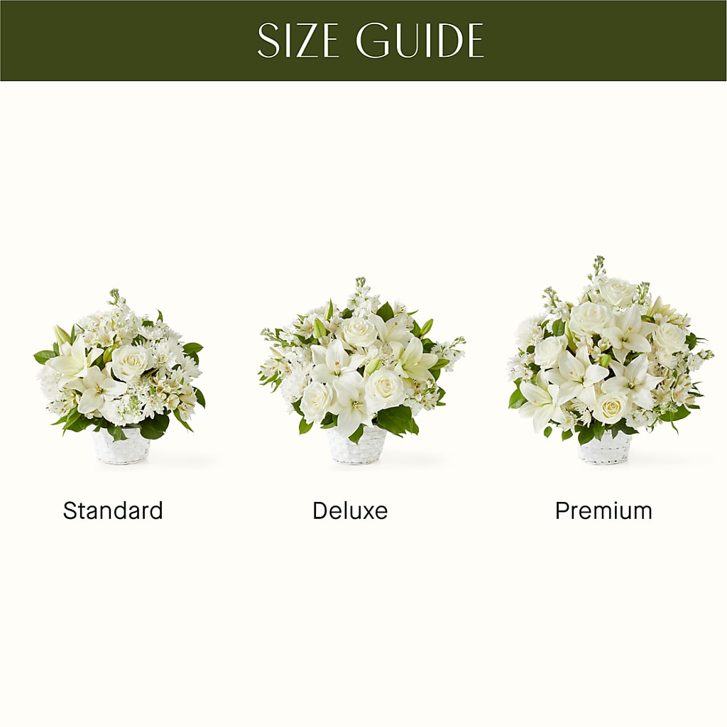 Peaceful Reflections Arrangement – MCKNIGHT'S FLOWERSHOPPE INC., Peterborough ON
