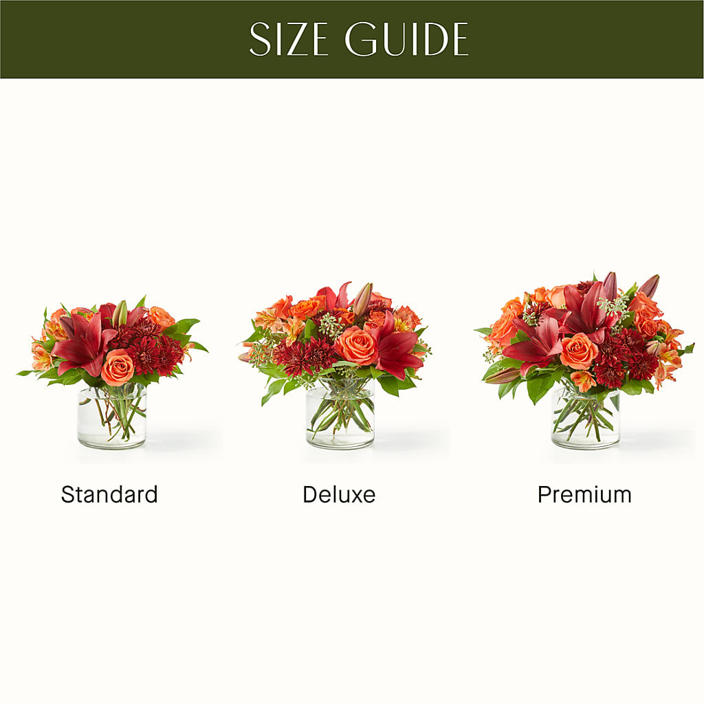 Crimson Leaves Bouquet – MCKNIGHT'S FLOWERSHOPPE INC., Peterborough ON