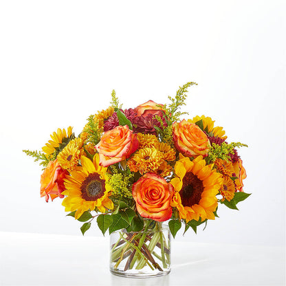 Flannel Scarf Bouquet – MCKNIGHT'S FLOWERSHOPPE INC., Peterborough ON
