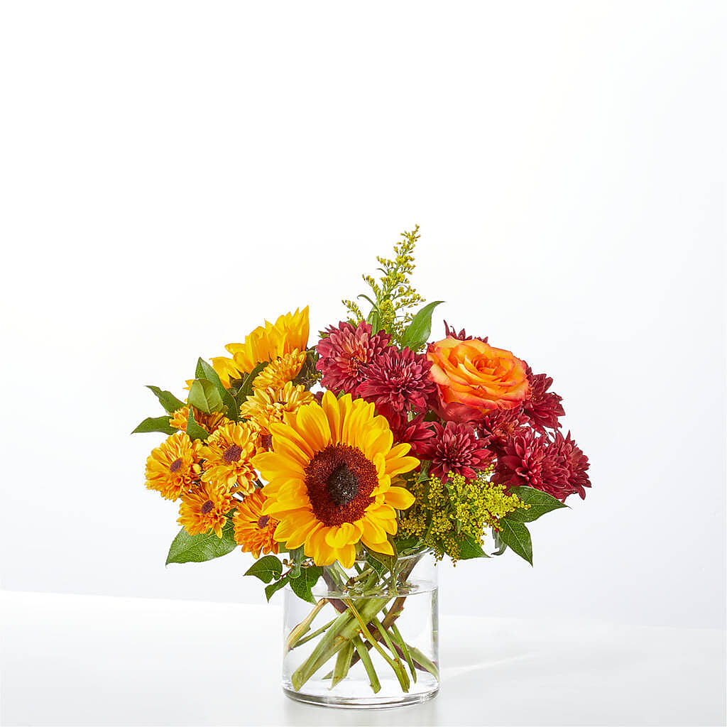 Flannel Scarf Bouquet – MCKNIGHT'S FLOWERSHOPPE INC., Peterborough ON