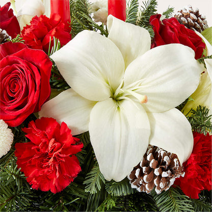 Seasonal Festivities Centerpiece – MCKNIGHT'S FLOWERSHOPPE INC., Peterborough ON