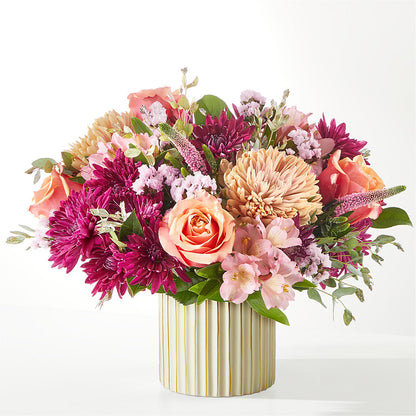 Berry Cobbler Bouquet with Ivory Vase – MCKNIGHT'S FLOWERSHOPPE INC., Peterborough ON