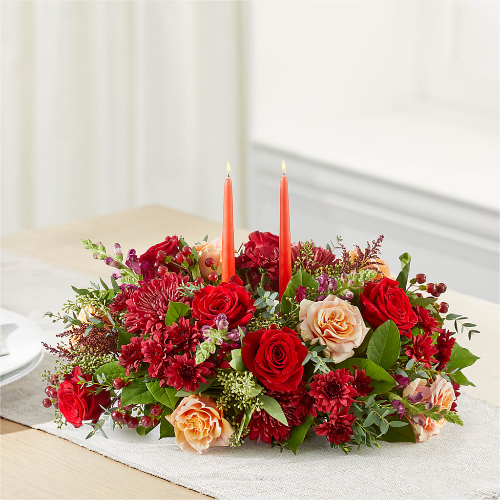 Most Thankful Centerpiece – MCKNIGHT'S FLOWERSHOPPE INC., Peterborough ON
